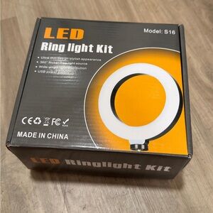 LED Ring Light Kit - New with Box